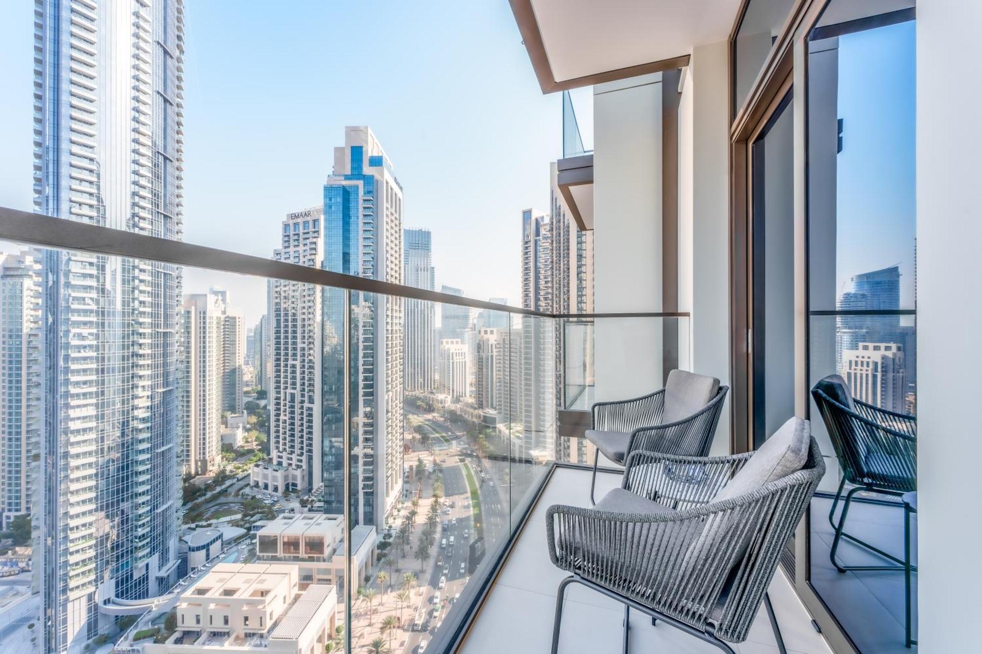 Stayis - 1 Bedroom Stunning View Of Burj Khalifa Дубай Екстериор снимка